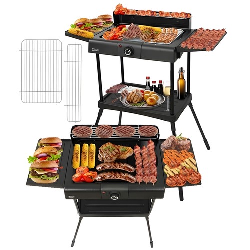 2in1 standgrill elektrogrill - standgrill,