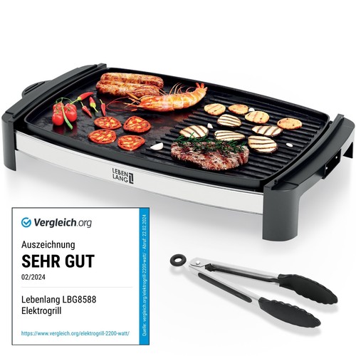 Lebenlang elektrogrill 2200 - elektrogrill,