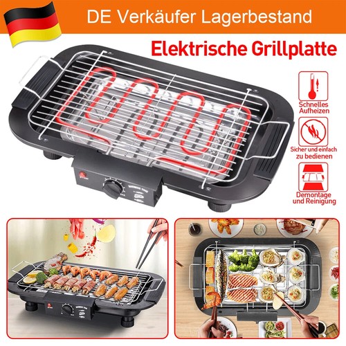 Elektrischer tischgrill 2000w - tischgrill,