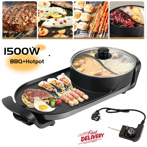 Elektro grillpfanne 2in1 - elektro,